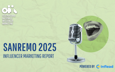 Sanremo 2025 e Influencer Marketing nel nuovo Report ONIM